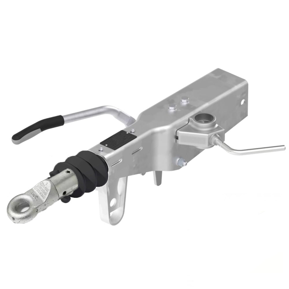 Complete Trailer Coupling Knott KRV20 Square Tube 80mm with 40mm Eye