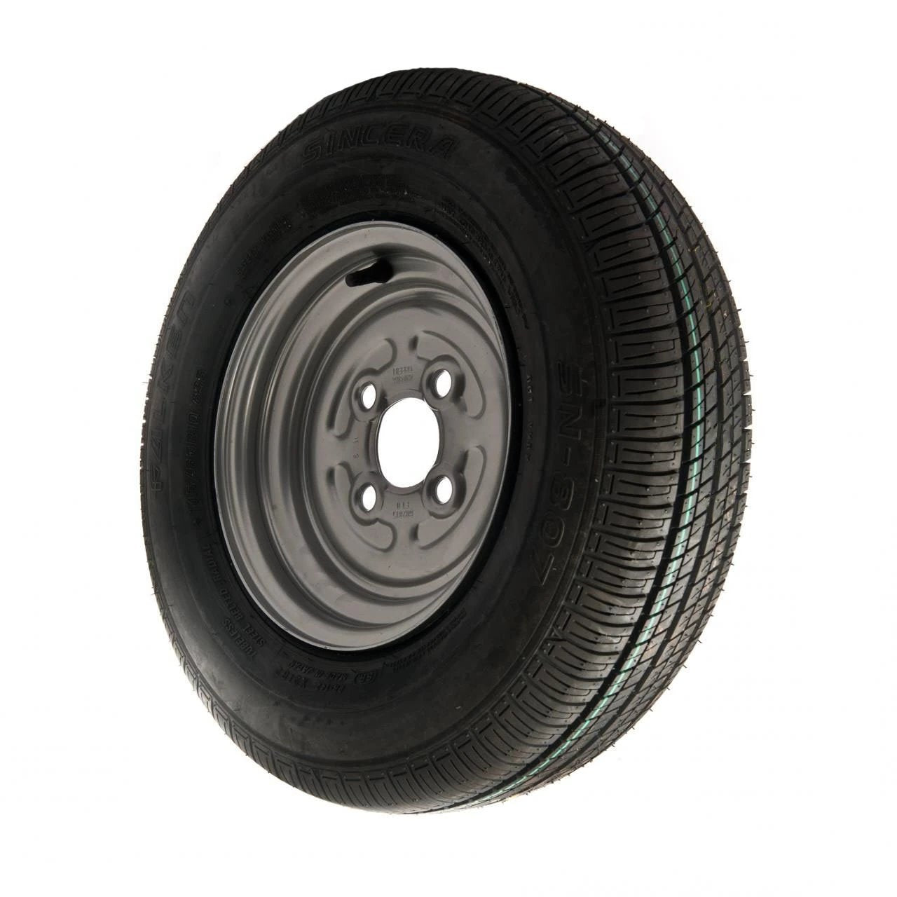 Trailer Wheel 10 Inch 145R10 - 4 Stud 100mm PCD 8 Ply