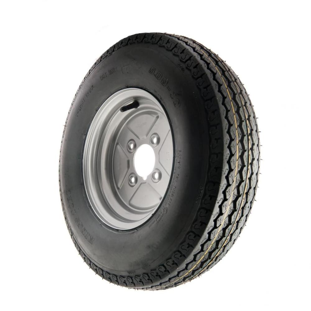 thumbnail image 2 of 10" Laminated Tire And Wheel Assembly For Lawn Mower – 10 X 3/4 Axle, Fits Bush Hog 2 of 6