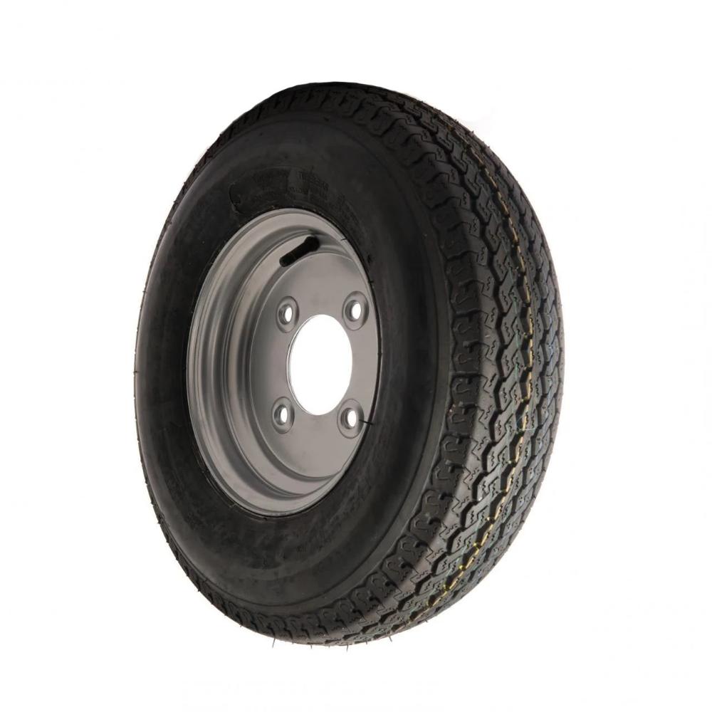 Trailer Wheel 10 Inch 5.00-10 - 4 stud 5.5 inch PCD 8 Ply