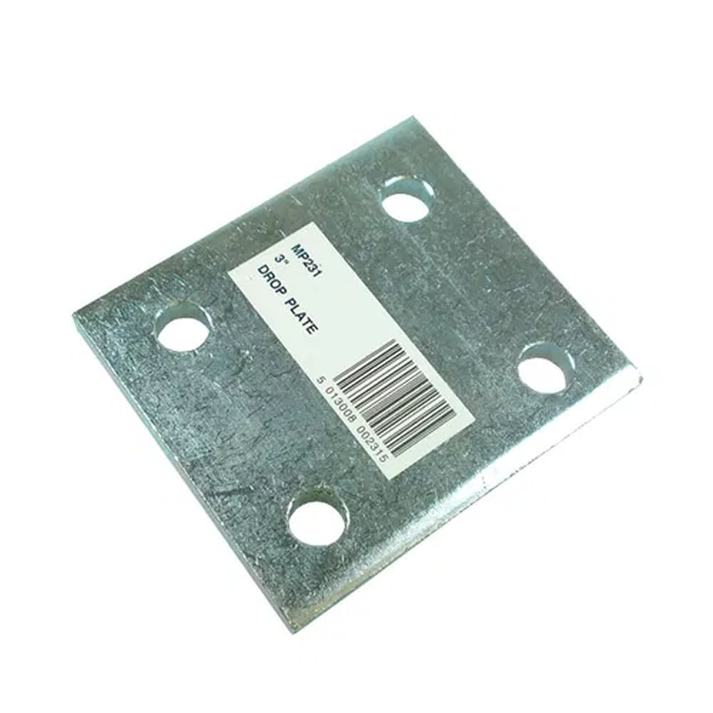 MP231 3″ 77mm 4 Hole Drop Plate