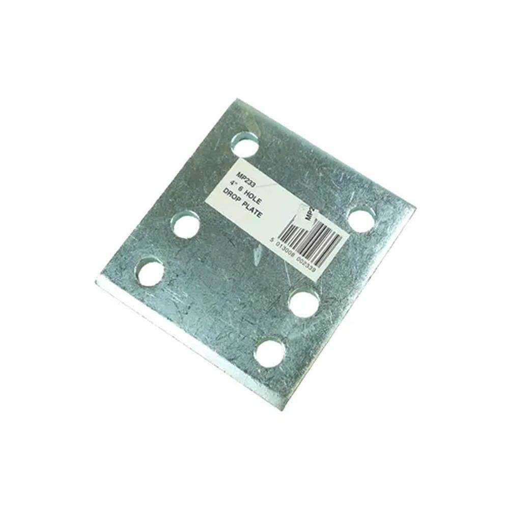 Maypole 2.5″/4″ 65-102mm 6 Hole Drop Plate MP233
