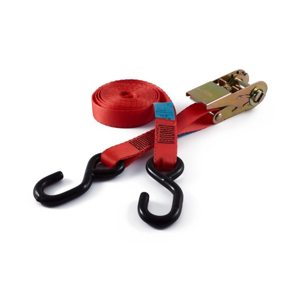Ratchet Strap 700Kg Capacity 7 Meter Length With S Hooks