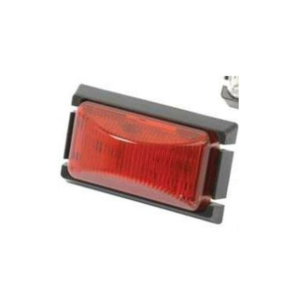 LED Trailer Side Marker Red Lamp 12/24v