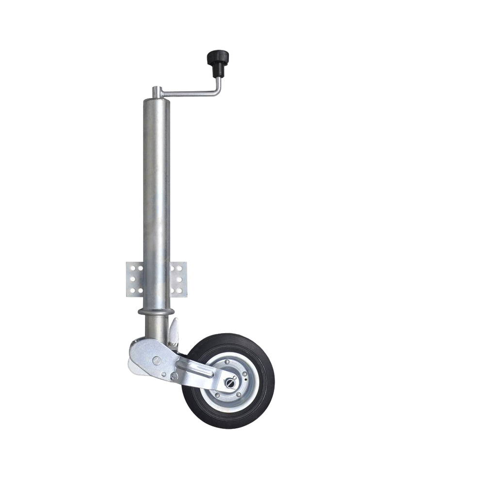 60mm Commercial Heavy Duty Auto-Lift Kartt Trailer Jockey Wheel 30kg