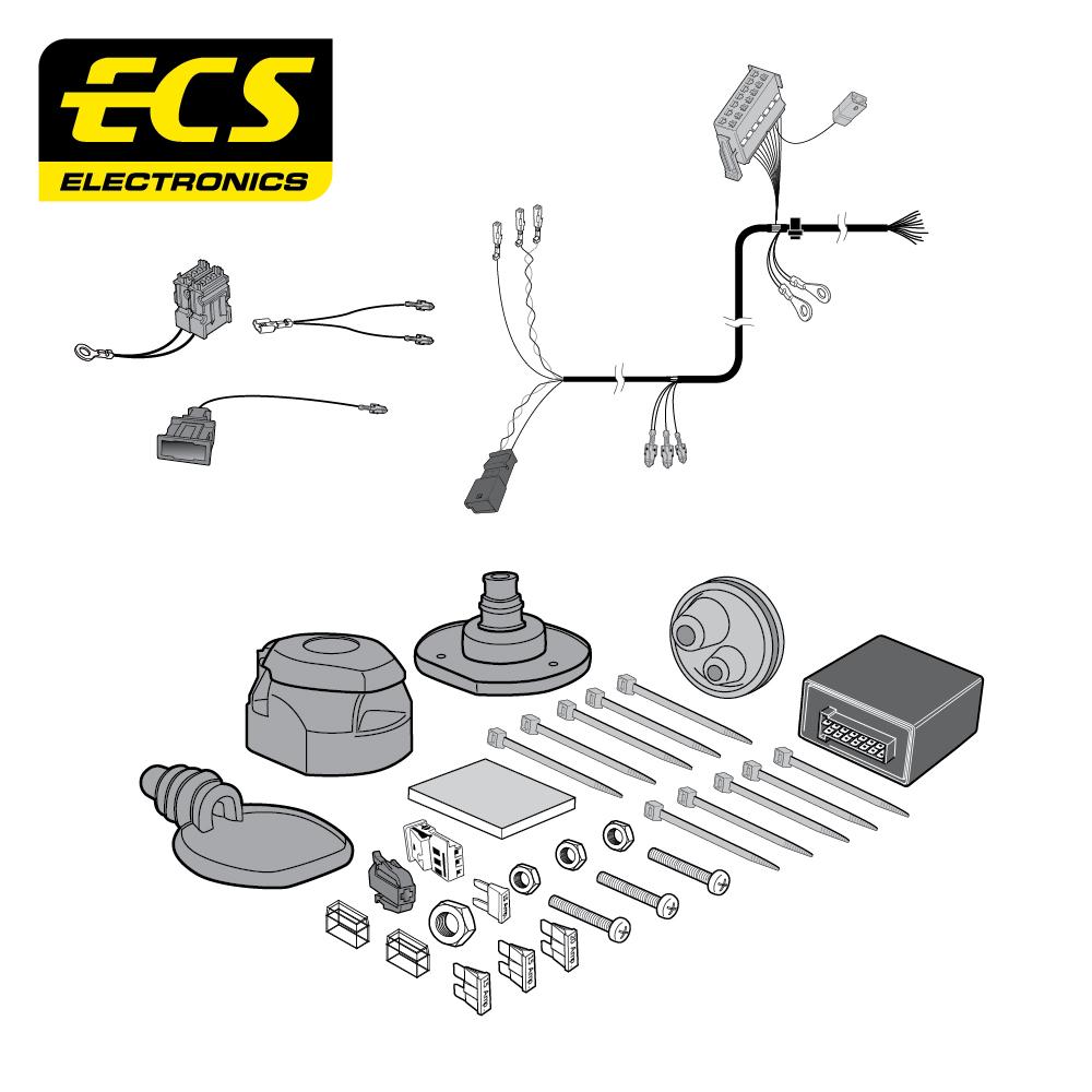 Towbar Wiring Kit AU037D1U SEAT Exeo Sport Tourer 02/2009 - 13 Pin