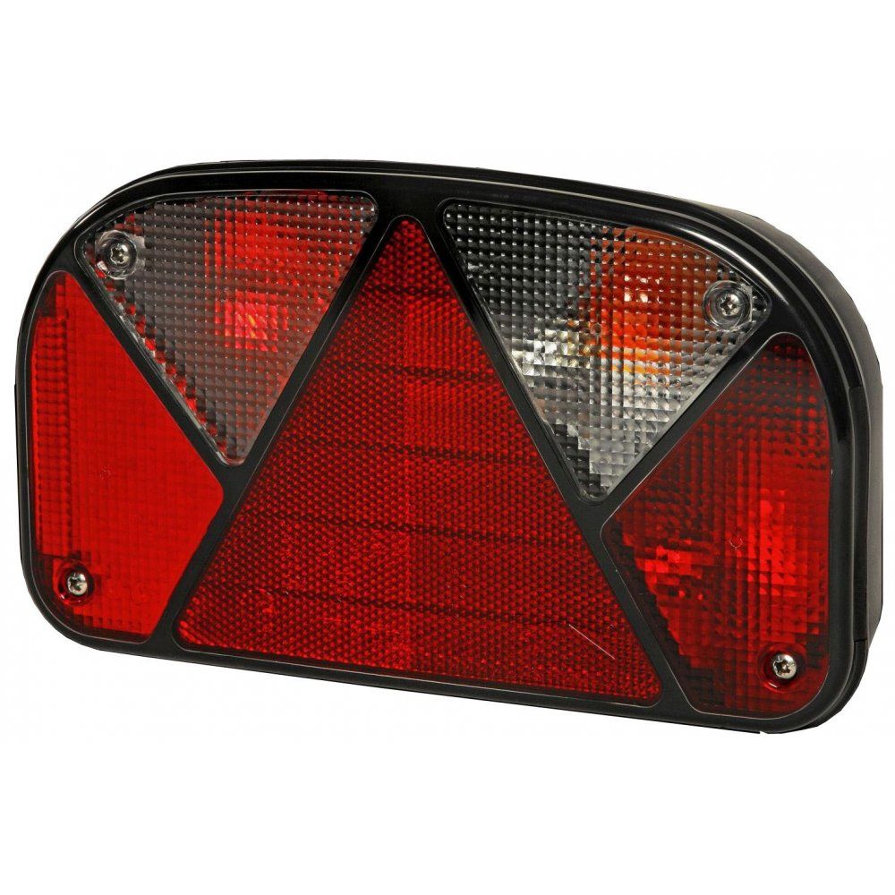 Trailer Rear Lamp Aspock Multipoint II With Fog - 24-7200-507