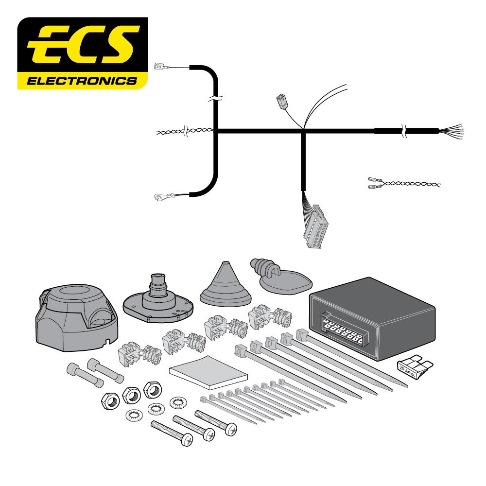 Towbar Wiring Kit BMW X1 SUV 10/2015 - 7 Pin BW02707MU