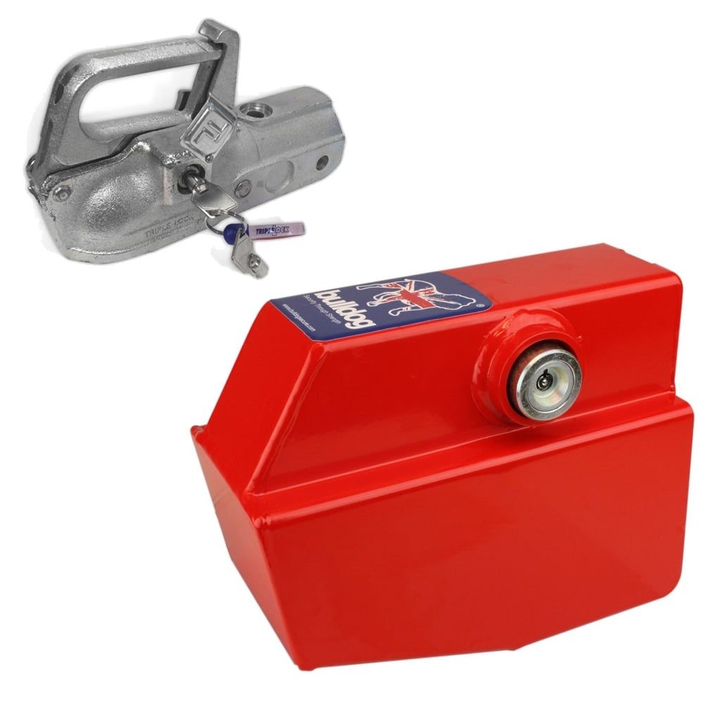 Bulldog BR30 Heavy Duty Hitchlock with the Triplelock coupling head that it fits.