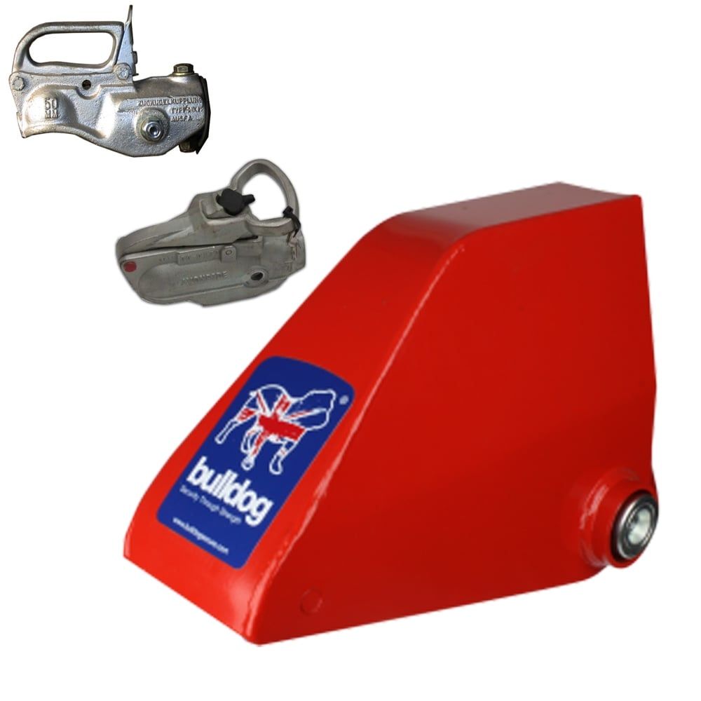 Bulldog BRC Heavy Duty Hitchlock showing Bradley D0505 & Avonride 3500kg Heads