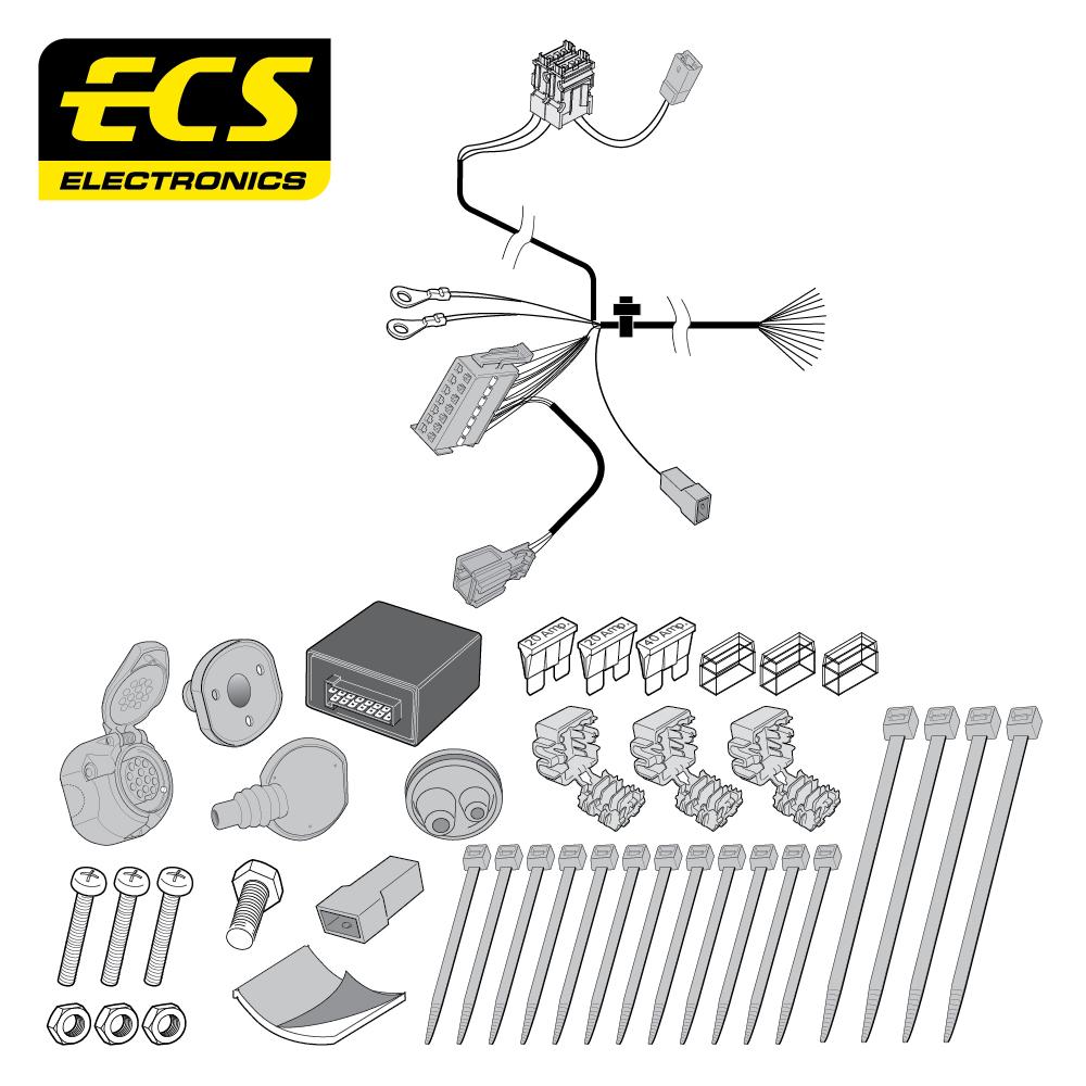 Towbar Wiring Kit FORD Focus Estate 05/2011 - 06/2018 13 Pin FR063D1U