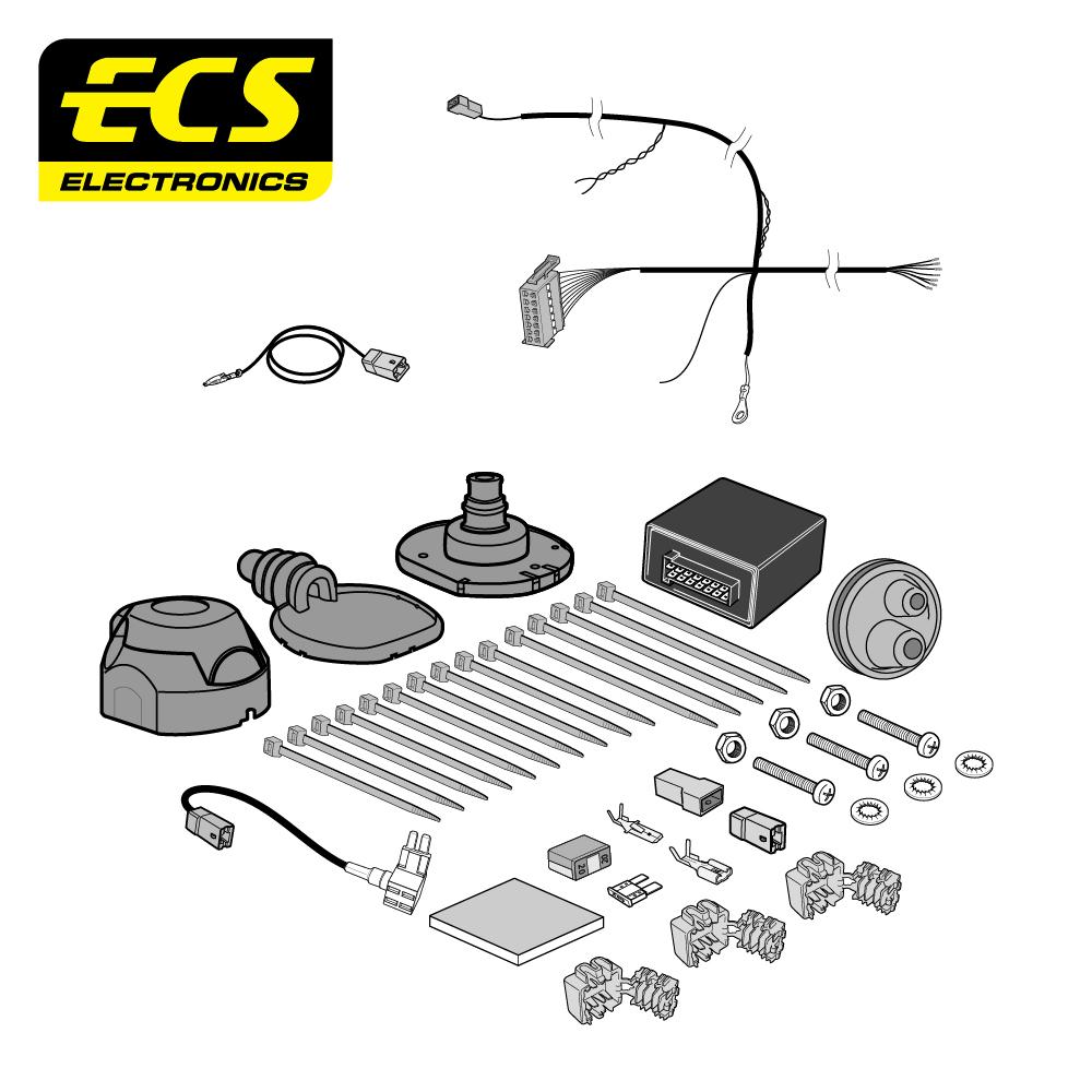Towbar Wiring Kit FORD Puma 5 Door 10/2019 - 7 Pin FR11107U