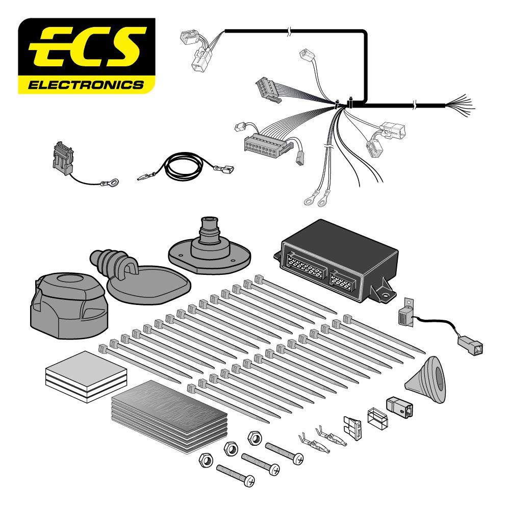 Towbar Wiring Kit HYUNDAI i30 5 Door 01/2012 - 01/2017 13 Pin HY070DHU