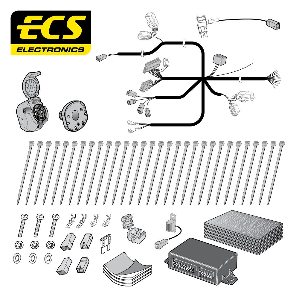 Towbar Wiring Kit HYUNDAI i30 N Fastback 01/2019 - 7 Pin HY09207U
