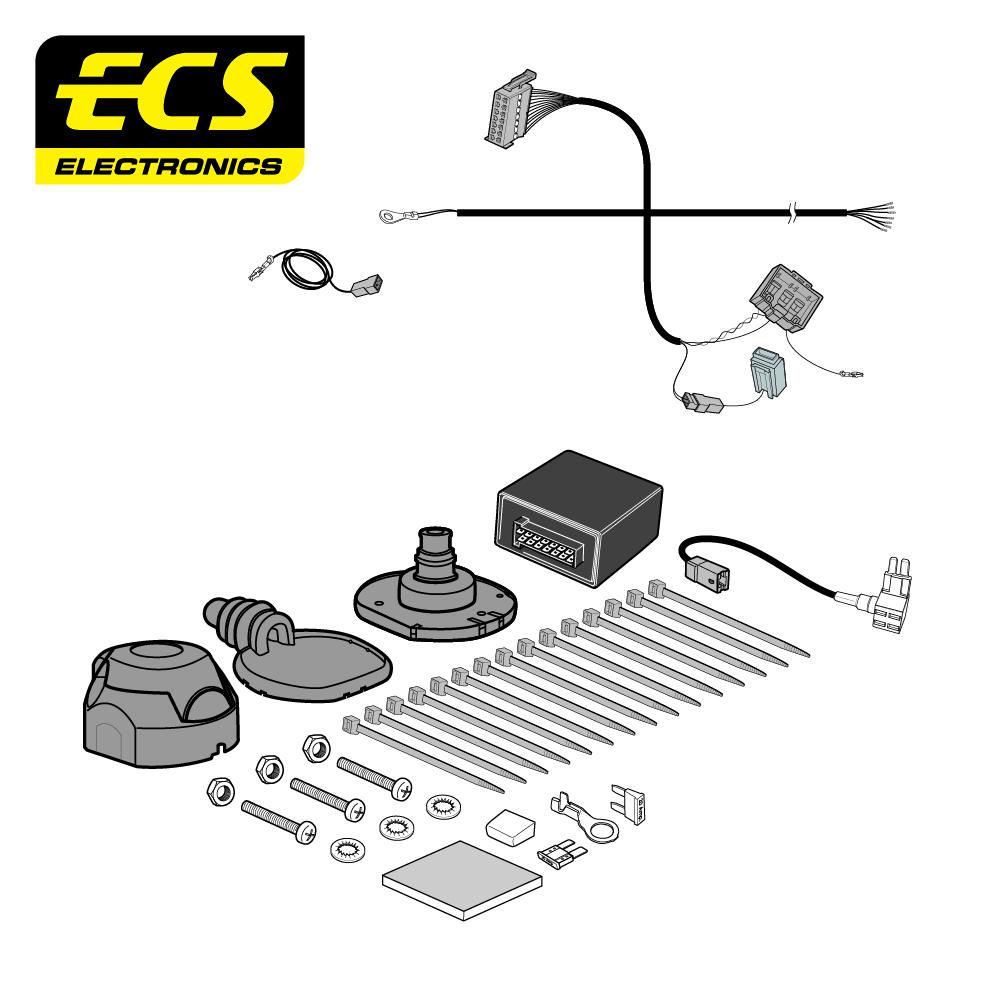 Towbar Wiring Kit KIA C'eed Hatchback 5 Door 09/2019 - 7 Pin HY15307MU