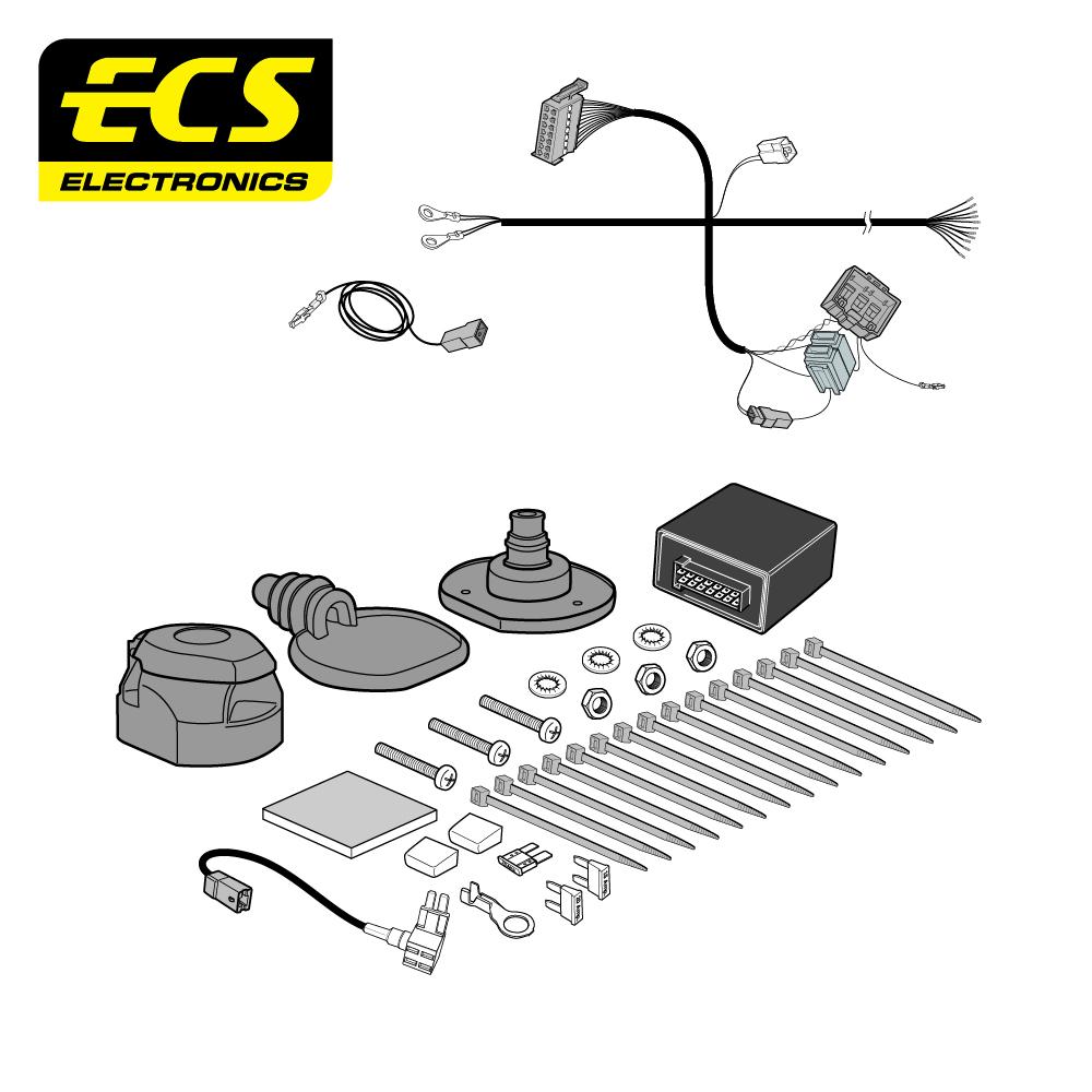Towbar Wiring Kit KIA C'eed Sportswagon PHEV 01/2020 - 13 Pin HY15313MU