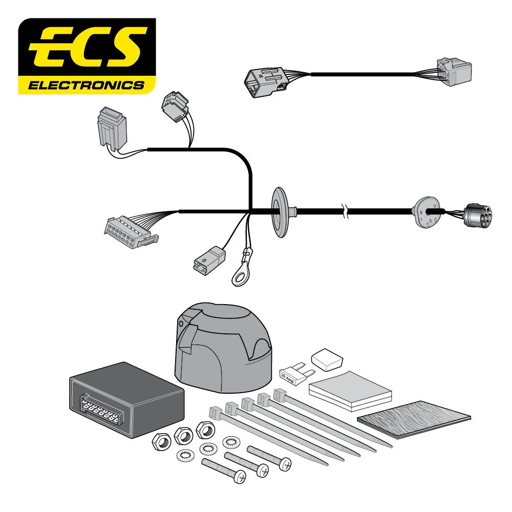 Towbar Wiring Kit LANDROVER Range Rover Velar SUV 06/2017 - 7 Pin JG00707MU