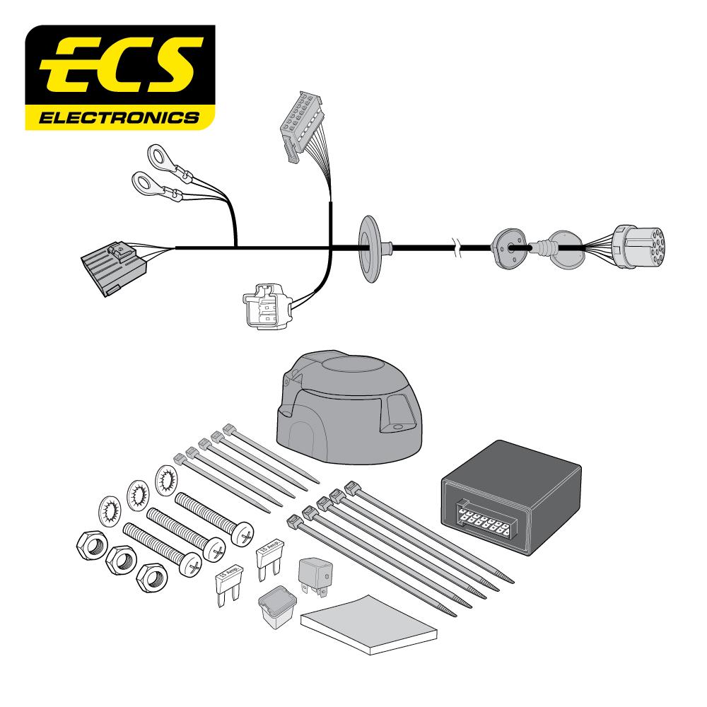 Towbar Wiring Kit JAGUAR XE Saloon 06/2019 - 12/2020 13 Pin JG01113U