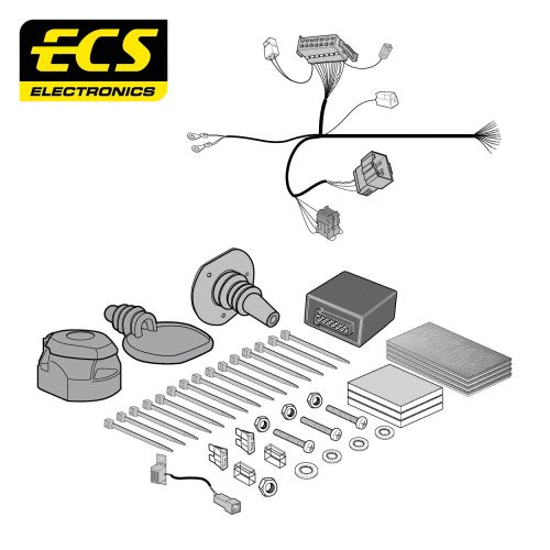 Towbar Electrics HYUNDAI Tucson SUV January 2021 - 13 Pin KI15413MU