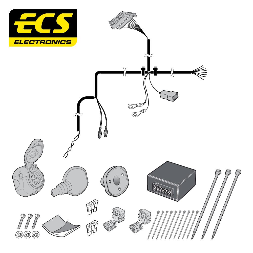 Towbar Wiring Kit MERCEDES GLE Coupe 07/2015 - 03/2020 13 Pin MB078D1U