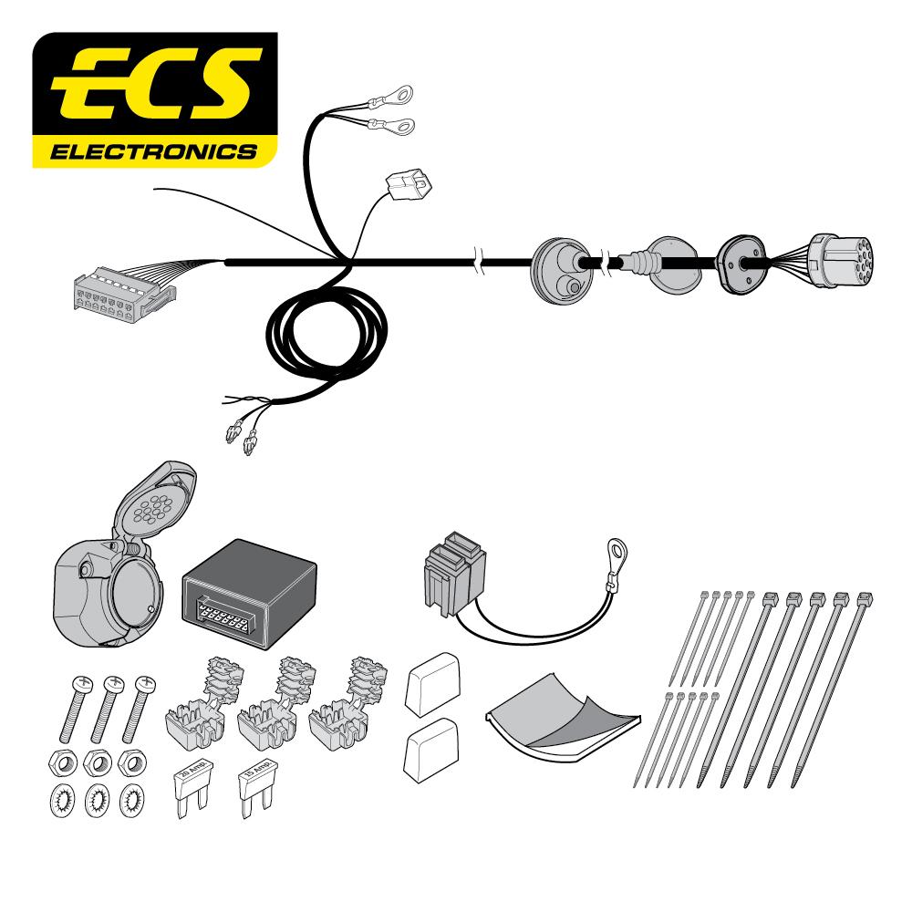 Towbar Wiring Kit MERCEDES A Class Saloon 11/2018 - 13 Pin MB09713U