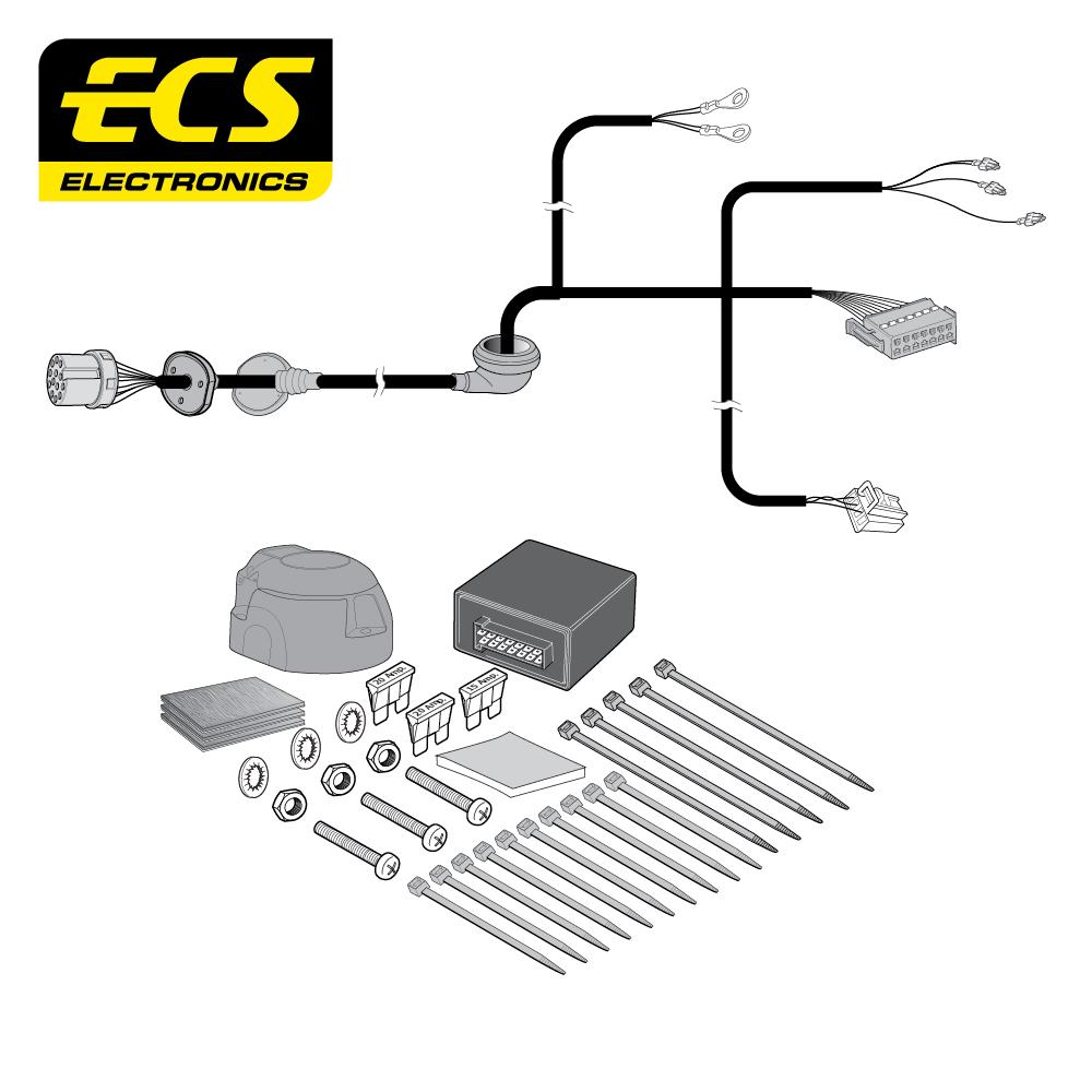 Towbar Wiring Kit MERCEDES C Class Estate 07/2018 - 13 Pin MB09913U