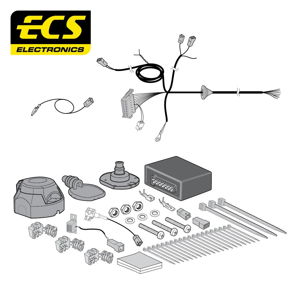 Towbar Wiring Kit MG ZS EV 5 Door 06/2019 - 7 Pin MG00107U