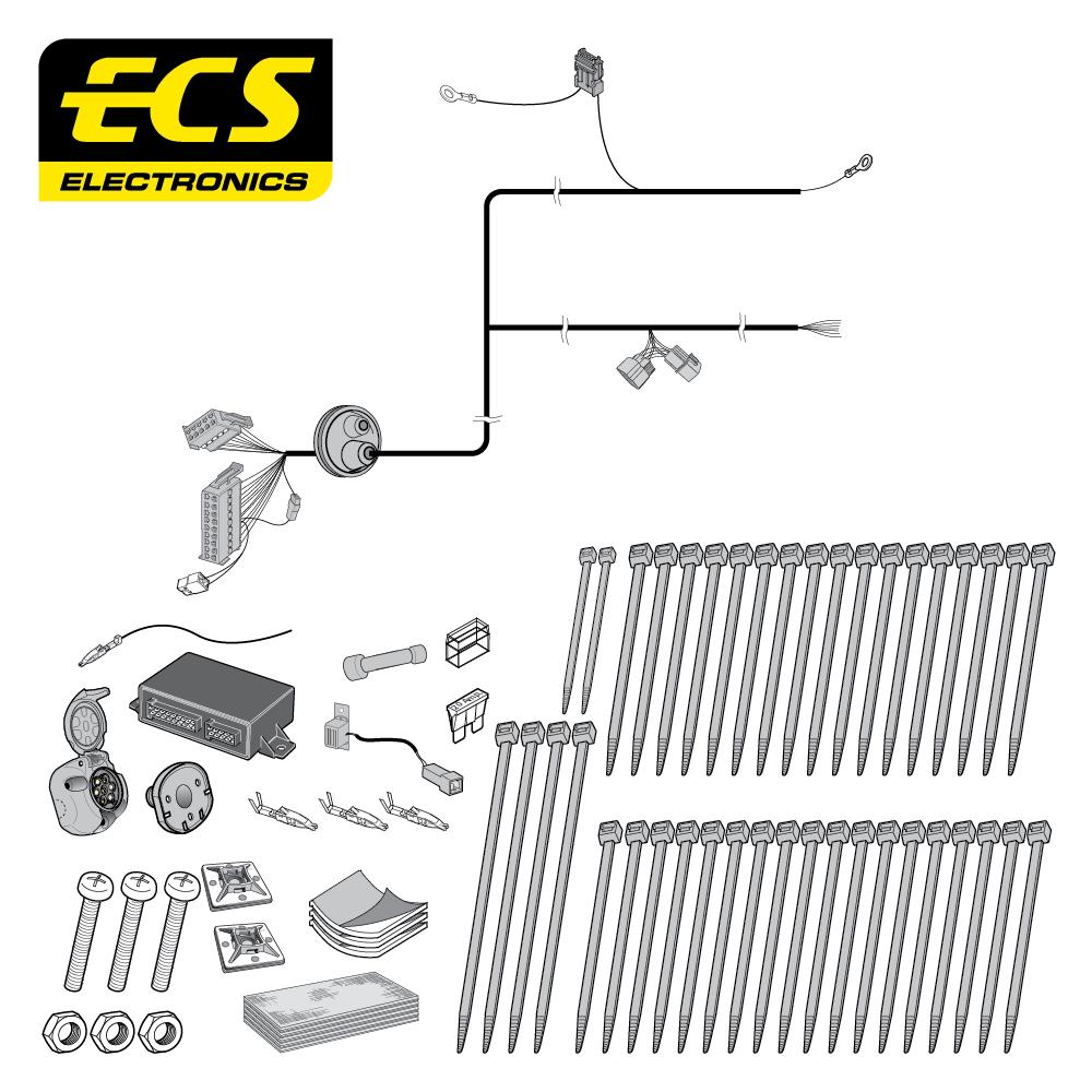 Towbar Wiring Kit FIAT Fullback Pickup 07/2016 - 7 Pin MT131BHU