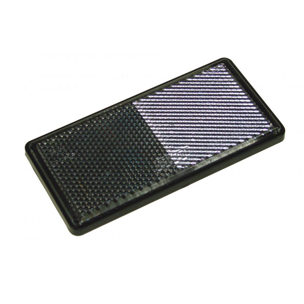 Maypole Rectangle Trailer Reflector Clear MP851B