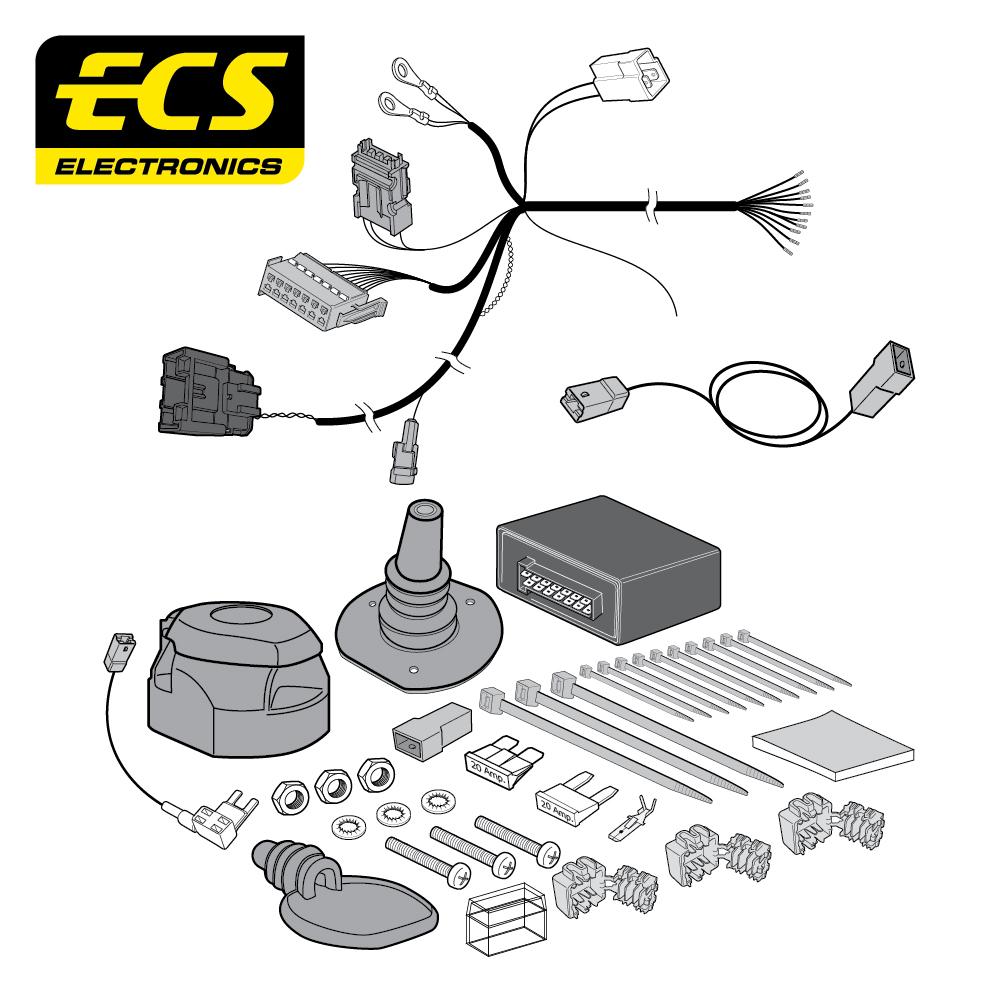 Towbar Wiring Kit PEUGEOT 508 Hybrid Saloon 01/2020 - 13 Pin PE08413MU