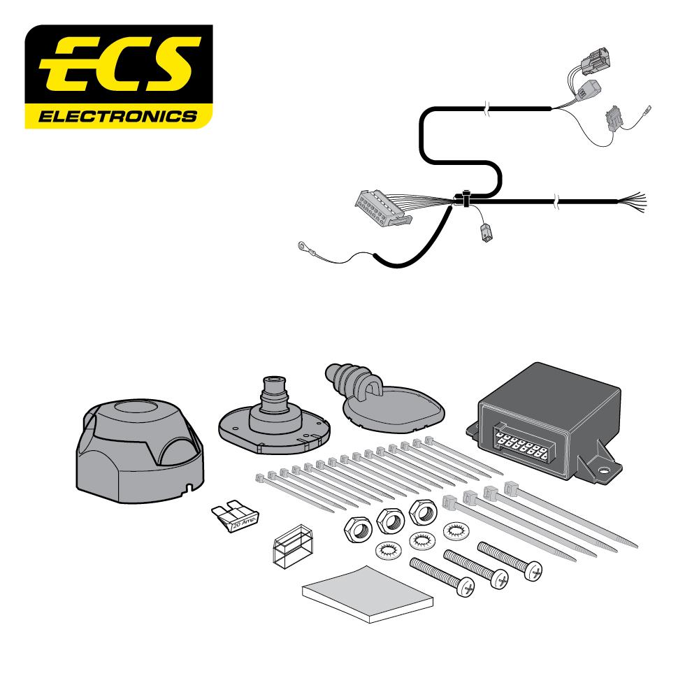 Towbar Wiring Kit TOYOTA Pro Ace Verso MPV 02/2016 - 7 Pin PE09107MU