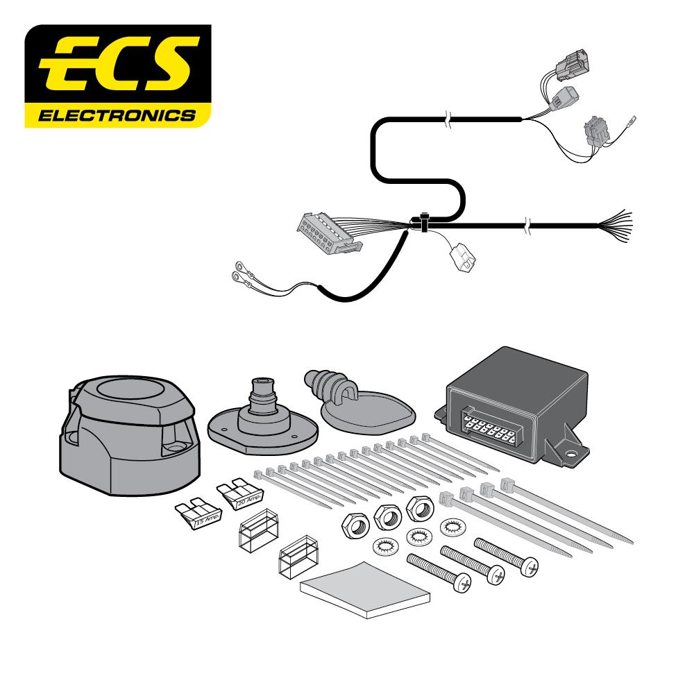 Towbar Wiring Kit FIAT E-Scudo Van 02/2022 - 13 Pin PE09113MU