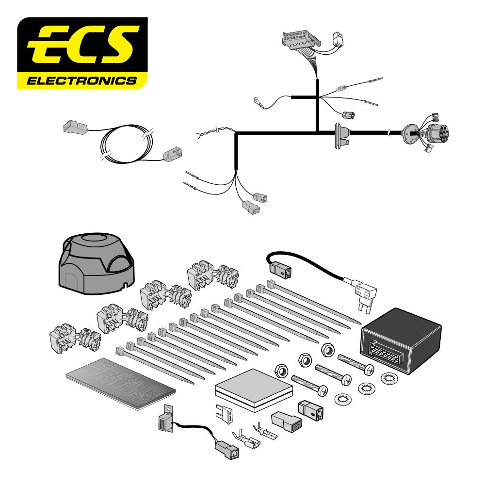 Towbar Wiring Kit RENAULT Clio V 5 Door 09/2019 - 7 Pin RN15607U