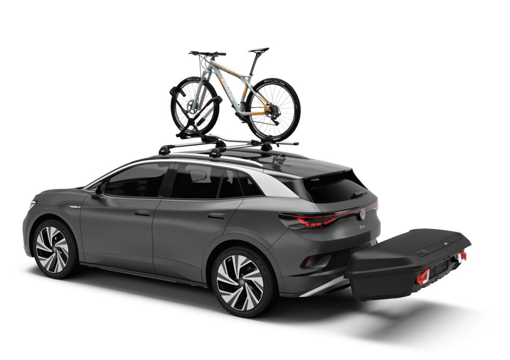 Thule Arcos L Cargo Box 906202 With Roof Bike