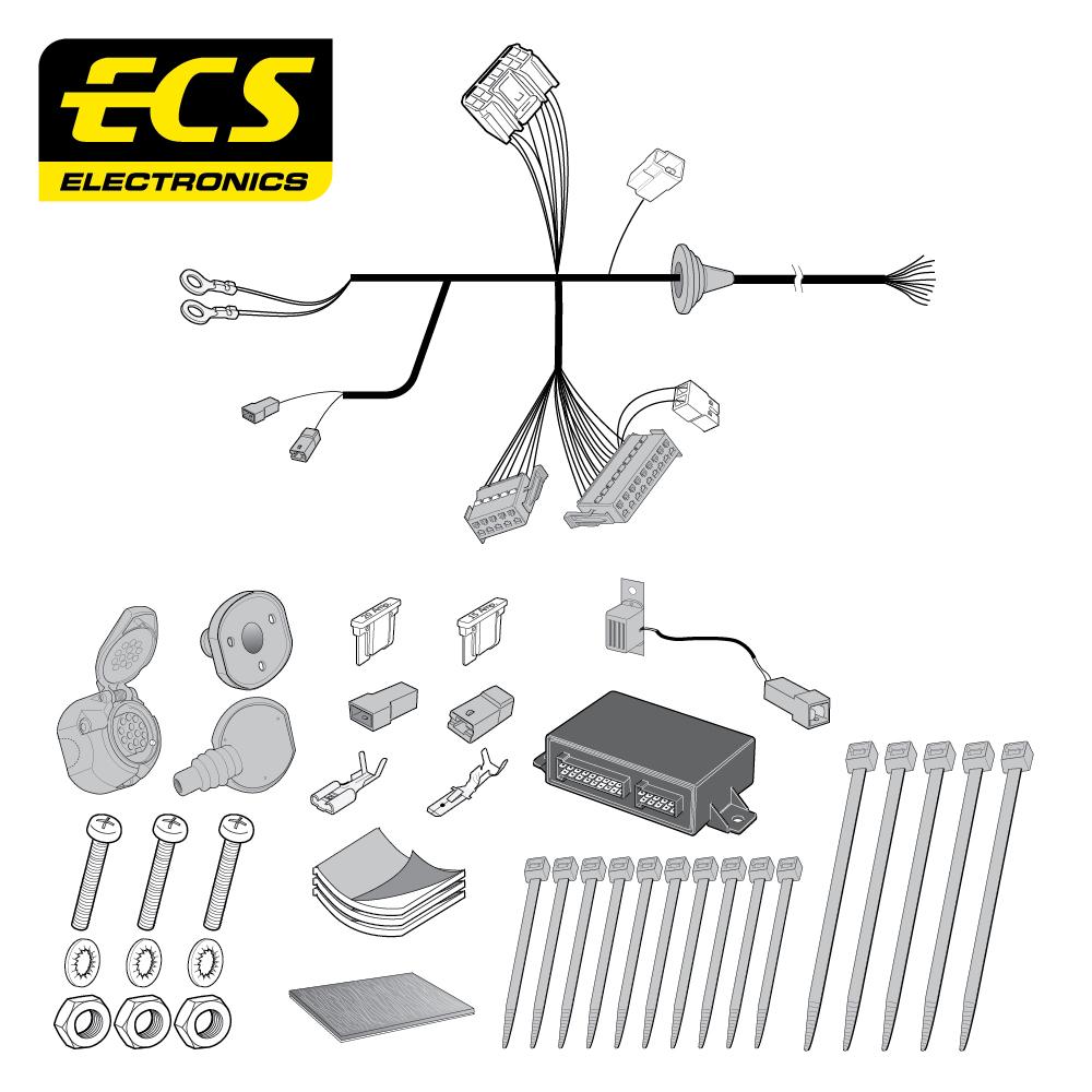 Towbar Wiring Kit TOYOTA RAV4 SUV 11/2018 - 13 Pin TO29513U