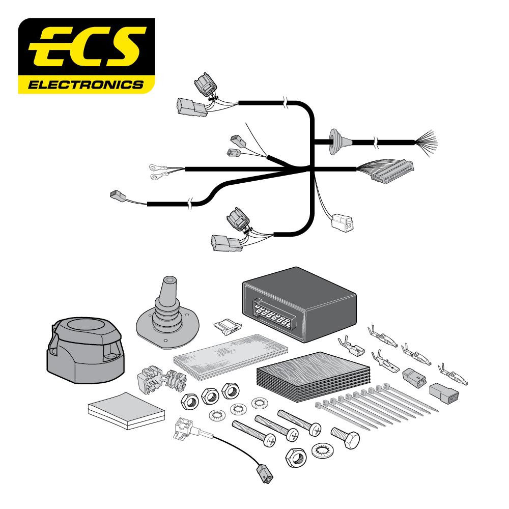 Towbar Wiring Kit TOYOTA Corolla Touring Sports (Inc Hybrid) 02/2019 - 13 Pin TO29613U