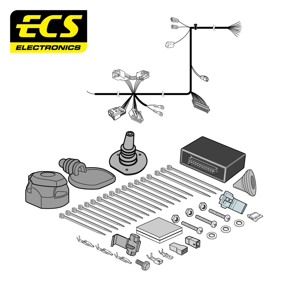 Towbar Wiring Kit TOYOTA C-HR (Inc Hybrid) SUV 10/2019 - 13 Pin TO31013U