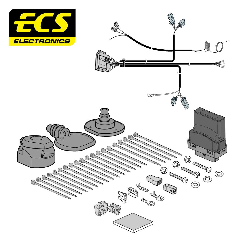 Towbar Wiring Kit TESLA Model 3 & 5 Door 02/2019 - 13 Pin TS00113U