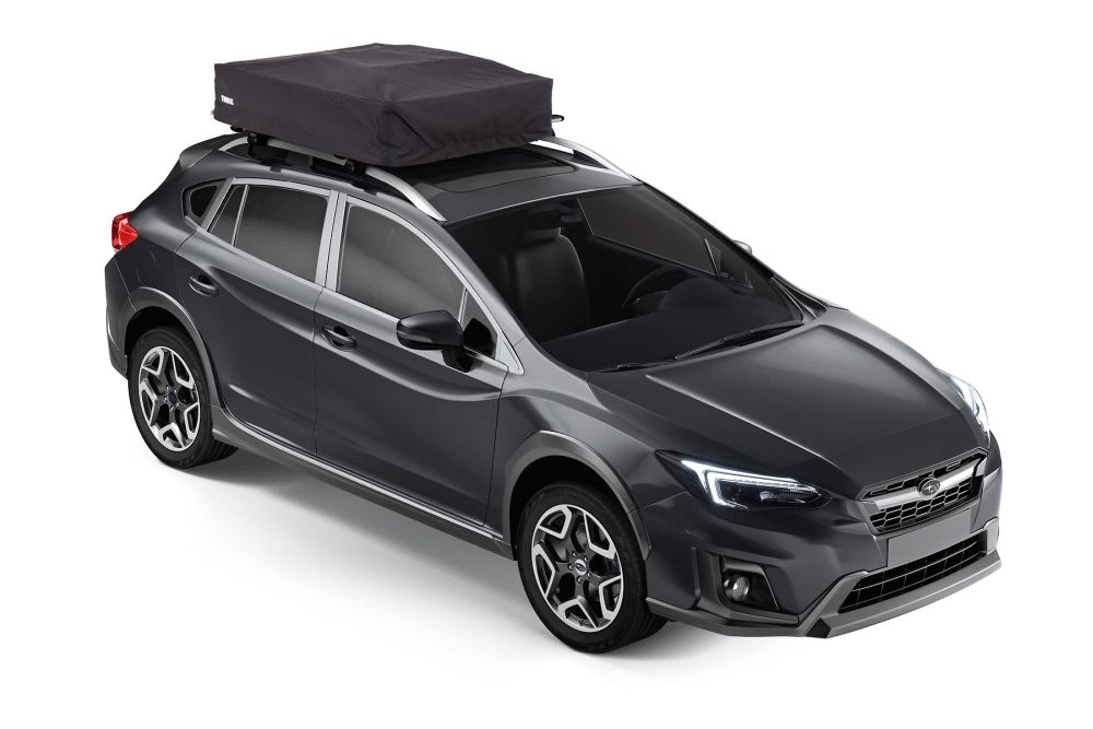 Thule Approach S - 2 Person Car Roof Top Tent Pelican Grey compact