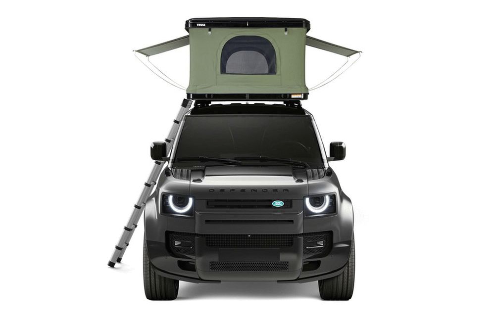 Thule Basin Hard-Shell Roof Top Tent Front View