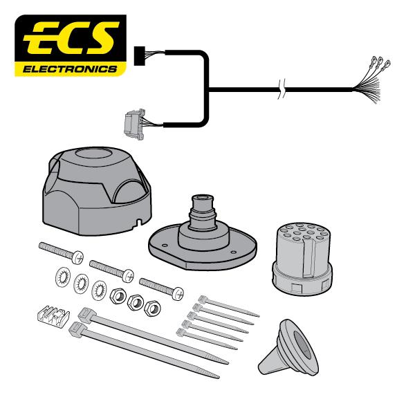 Towbar Wiring Kit VW Transporter T6.1 Caravelle, Van & California 11/2019 - 13 Pin VW16513U