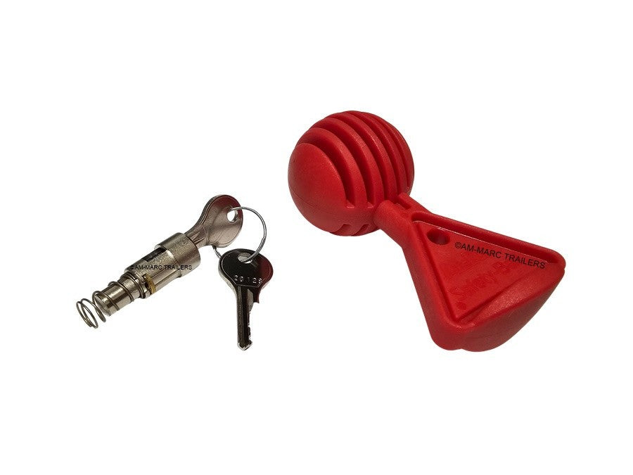 Al-Ko Lock Cylinder & Keys for AlKo AK161 AK270 inc safety Ball AlKo 1730411
