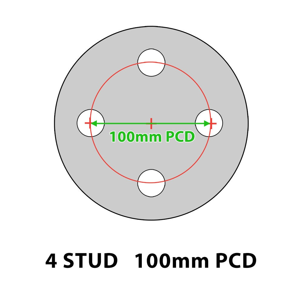 Trailer Wheel 10" 5.00 x 10 4 stud 100mm PCD 8 Ply