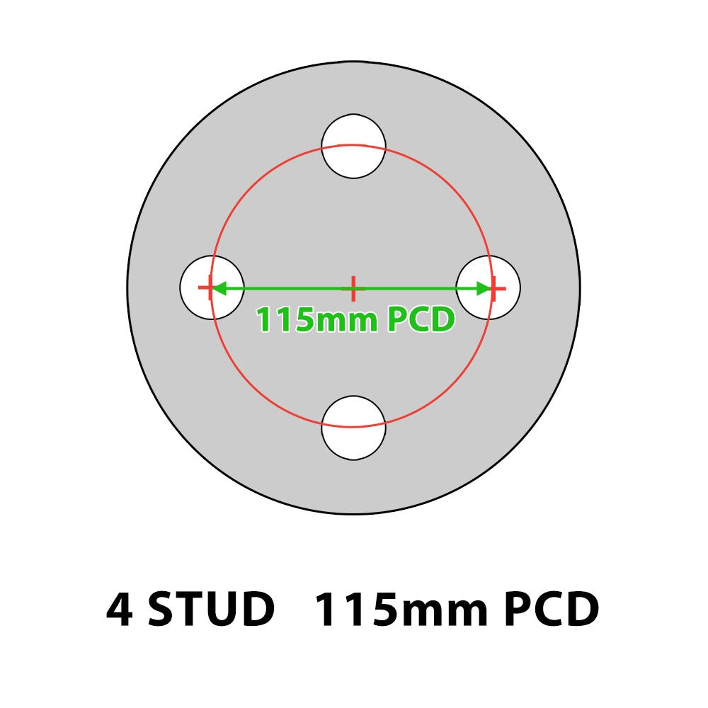 115mm PCD Measurement Information