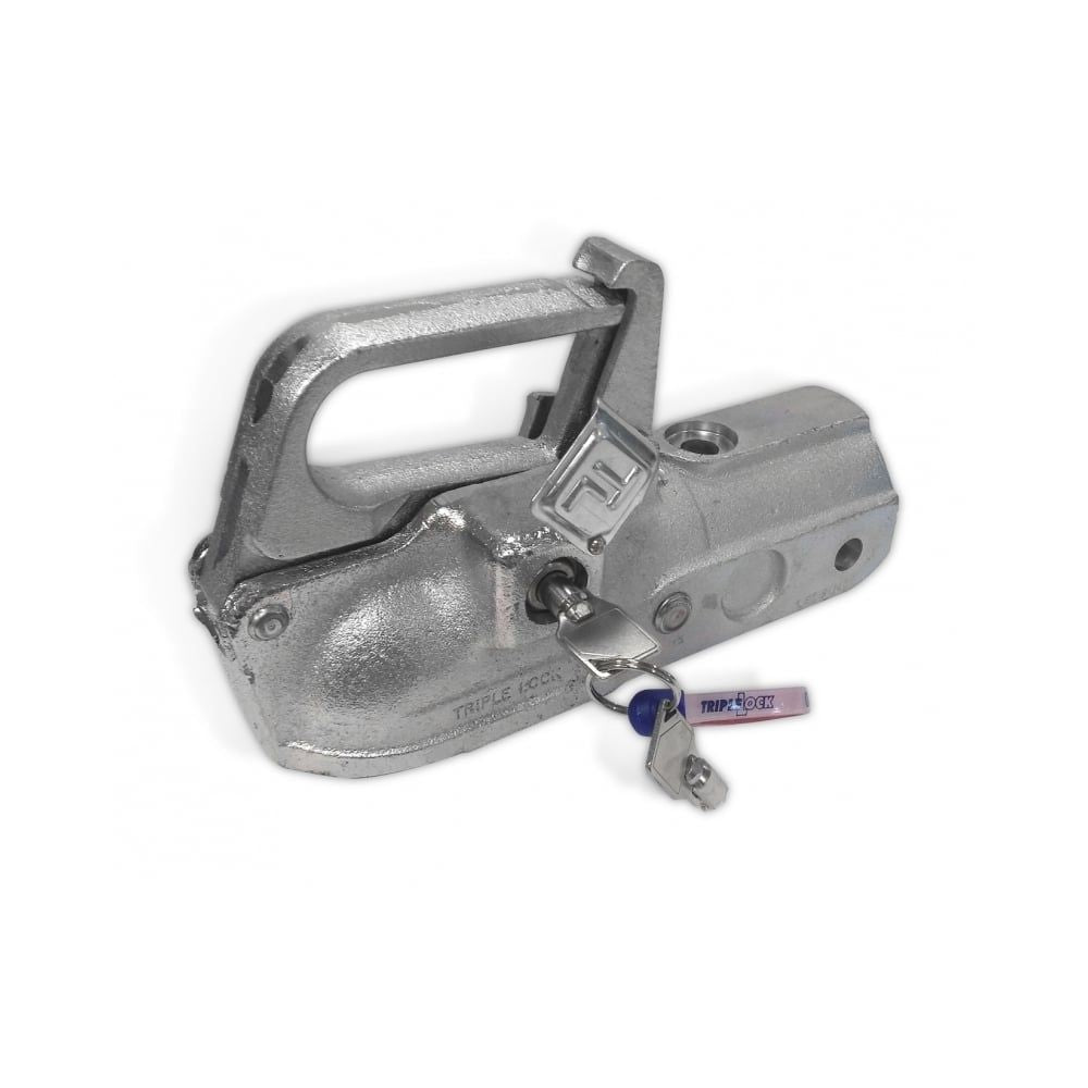 Indespension Triplelock Trailer Hitch Head for 50mm Draw Tube