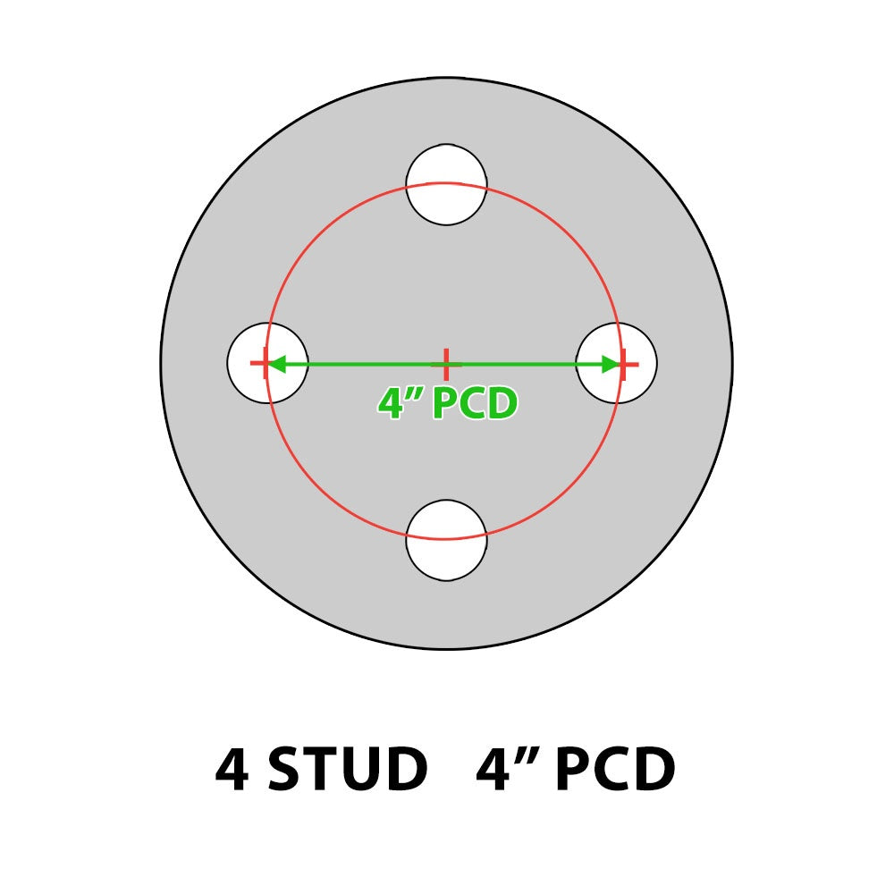 4 inch PCD Measurement Information