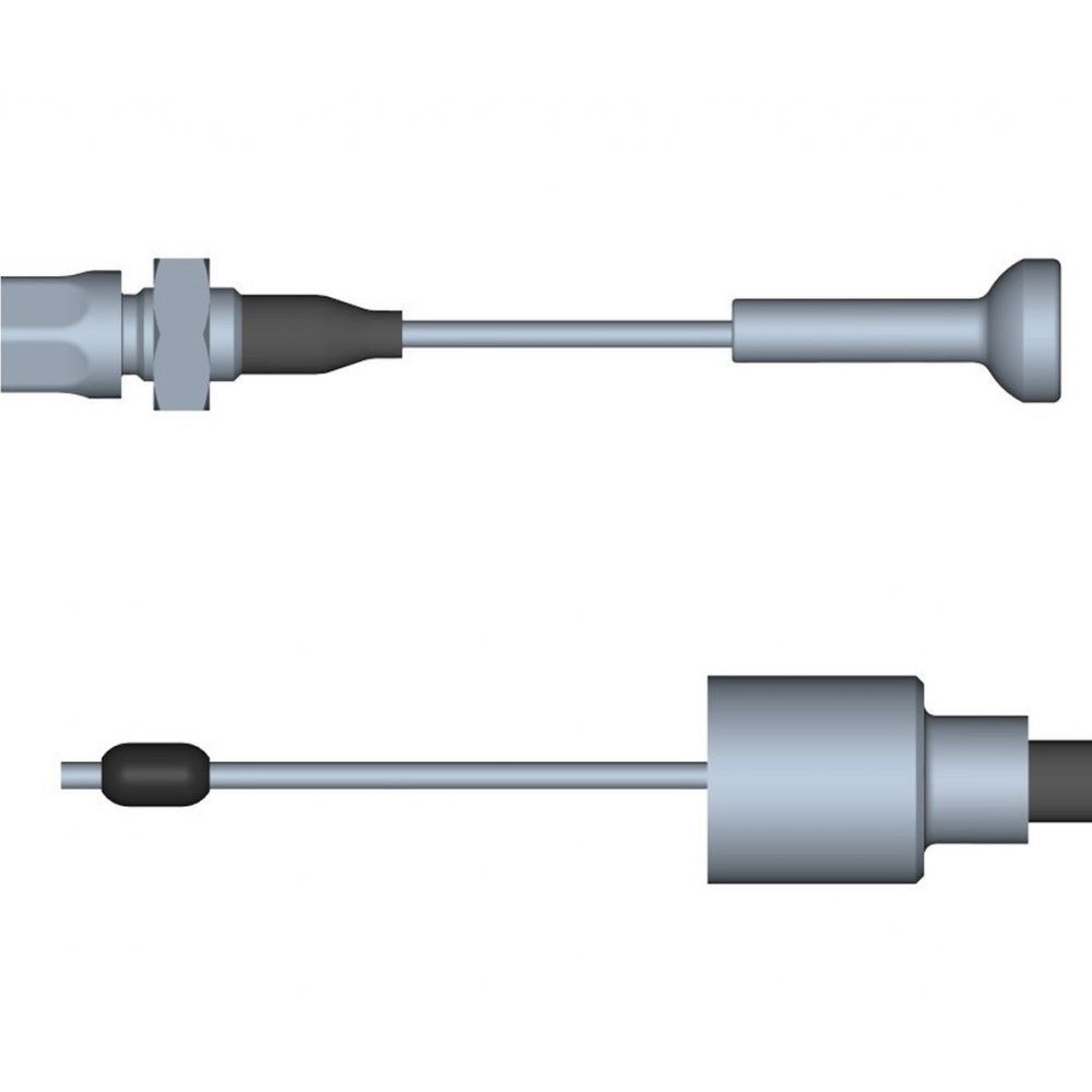 Detachable Brake Cables - AL-KO Pattern - Pronto Fit - 23.5mm Bell Housing