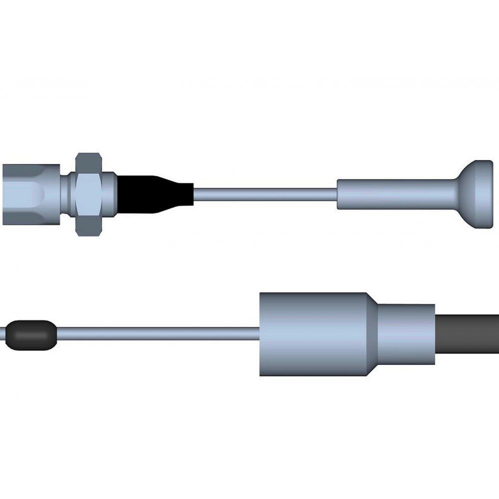 Knott Trailer Brake Cable – Detachable Type - Pronto Fit - 18.5mm Bell Housing Size
