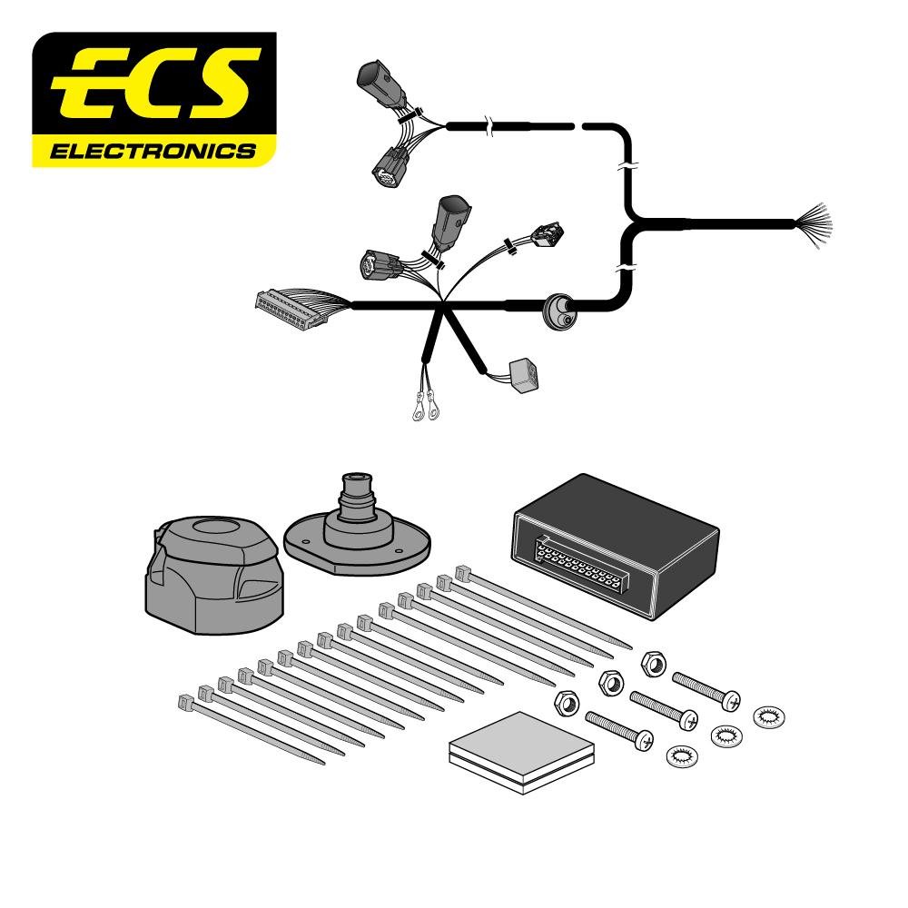 Towbar Wiring Kit FORD Courier Tourneo 06/2014 - 13 Pin FR10013U