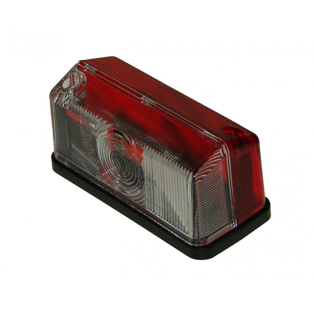 MAYPOLE Red/White Side Mounted Marker Lamp MP874